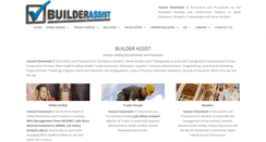 Desktop Screenshot of builderassist.com.au